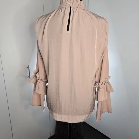 Vintage inspired styled Dusty Rose Blouse - Picture 5 of 16
